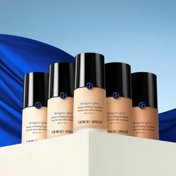 designer glow strahlende revitalisierende foundation