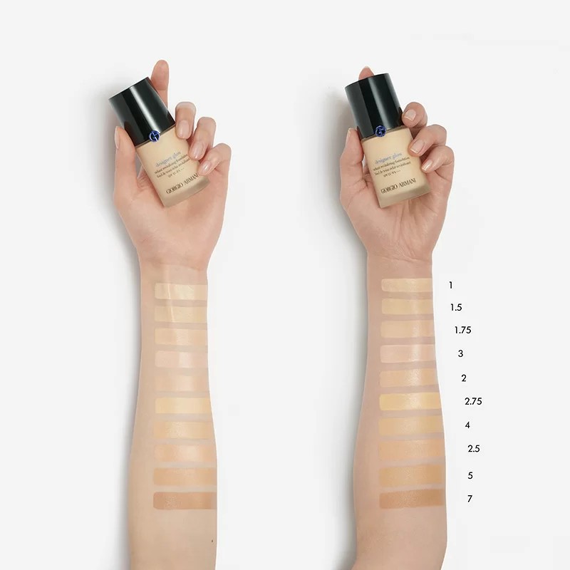 designer glow strahlende revitalisierende foundation